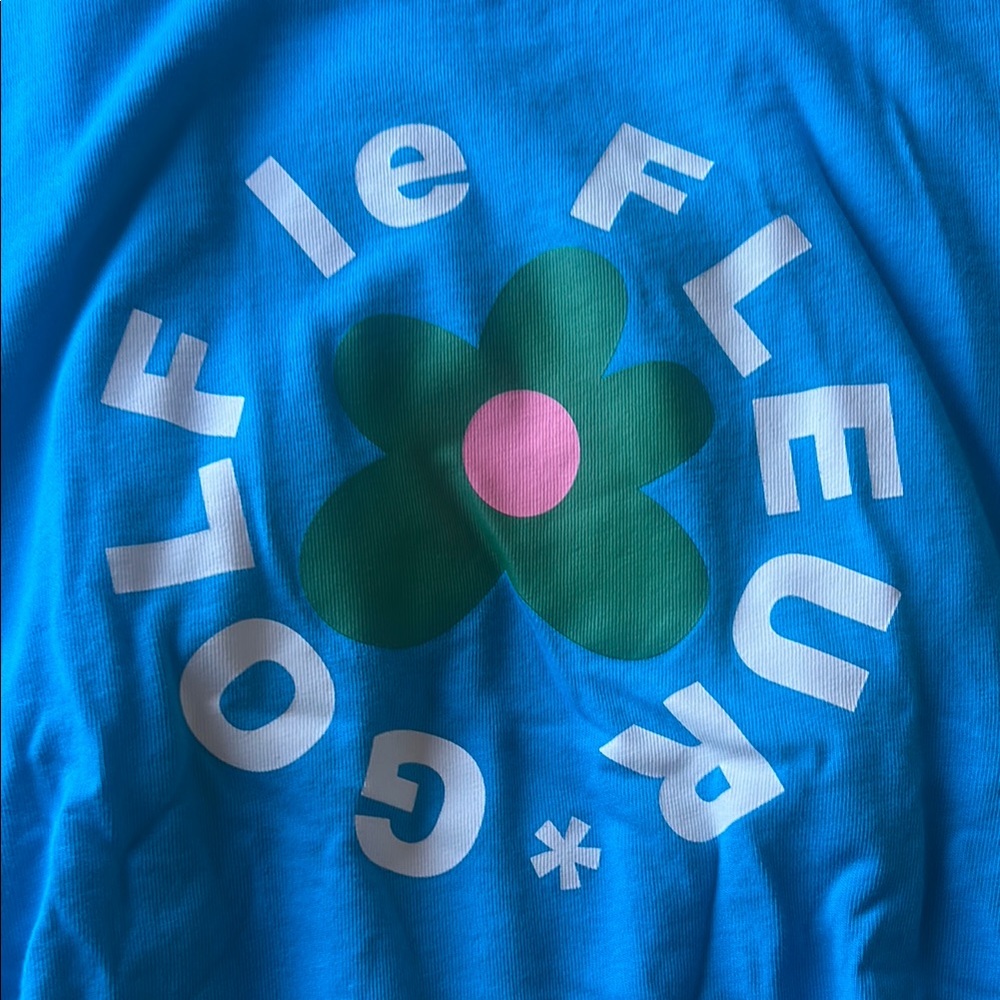 Golf Le Fleur Blue Short Sleeve Tee from CFG 2019